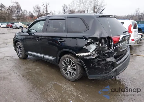 2016 Mitsubishi Outlander Se z USA, uszkodzony, nr VIN JA4AZ3A32GZ006757